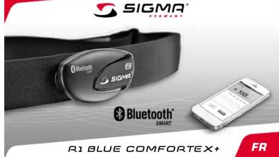 SIGMA R1 Blue Comfortex+ - CHESTBELT TOPLINE - 1