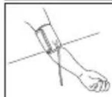 TOPCOM BD4601 - Applying the cuff - 5