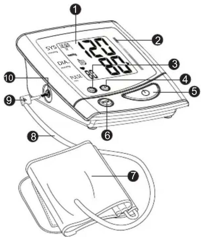TOPCOM BD4601 - Description du produit - 1