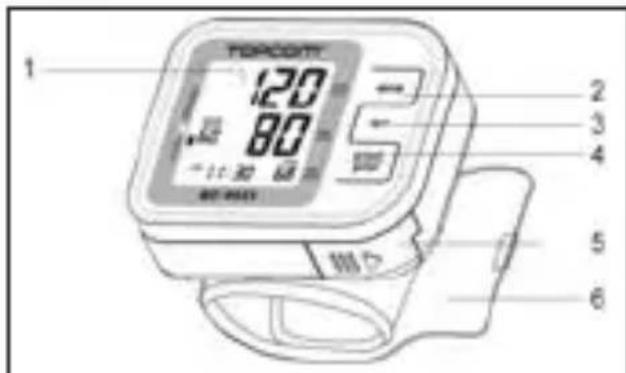 TOPCOM BD4620 - T a s t e n - 1