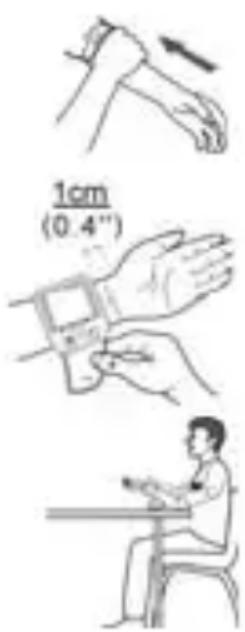 TOPCOM BD4620 - Anlagen der Manschette - 1