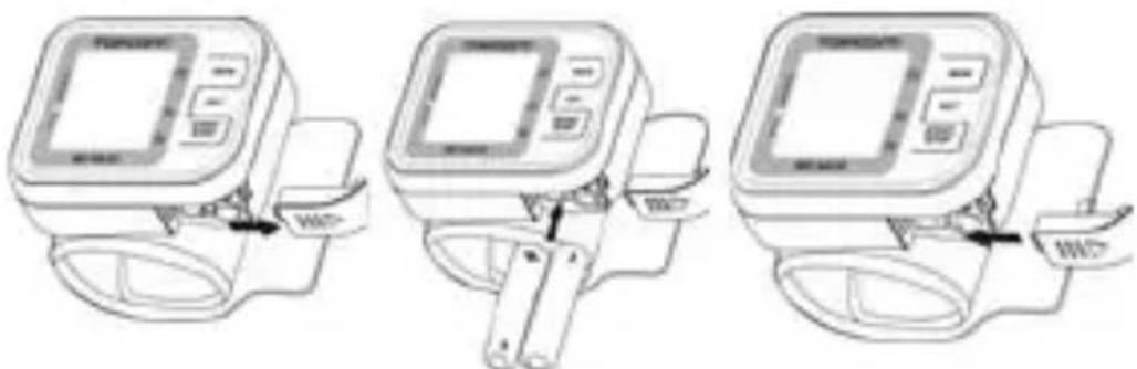 TOPCOM BD4620 - Batterijenplaatsen - 1