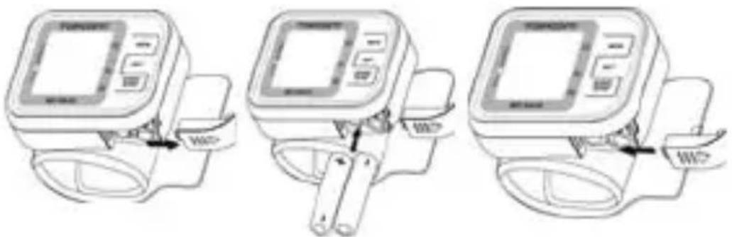 TOPCOM BD4620 - Batteriinstallation - 1