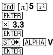 TEXAS INSTRUMENTS TI82 STATS - Mémorisation d'un résultat - 2