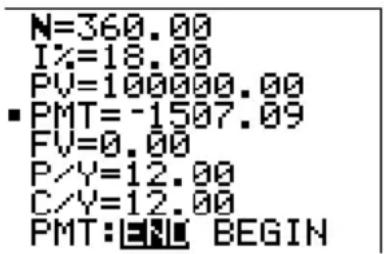 TEXAS INSTRUMENTS TI82 STATS - Utiliser Solve TVM - 1