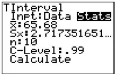 TEXAS INSTRUMENTS TI82 STATS - 13-2 Estimations et distributions - 4