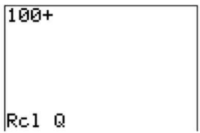 TEXAS INSTRUMENTS TI82 STATS - Utilisation de RCL (Rappel) - 1