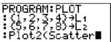 TEXAS INSTRUMENTS TI82 STATS - Parcours d'un graphe statistique - 4