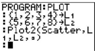 TEXAS INSTRUMENTS TI82 STATS - Parcours d'un graphe statistique - 6