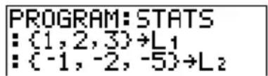 TEXAS INSTRUMENTS TI82 STATS - Introduction des données statistiques - 1