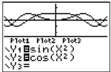 TEXAS INSTRUMENTS TI82 STATS - Choix du MODE écran partagé - 3