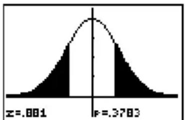 TEXAS INSTRUMENTS TI82 STATS - 1-PropZTest - 5