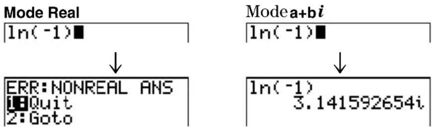 TEXAS INSTRUMENTS TI82 STATS - Modes des nombres complexes - 2
