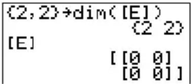 TEXAS INSTRUMENTS TI82 STATS - ^T (Transpose) - 5