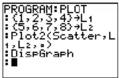 TEXAS INSTRUMENTS TI82 STATS - Parcours d'un graphe statistique - 7
