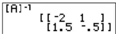 TEXAS INSTRUMENTS TI82 STATS - round( - 4