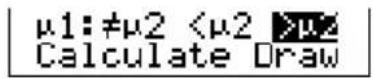 TEXAS INSTRUMENTS TI82 STATS - 2-SampZTest - 3