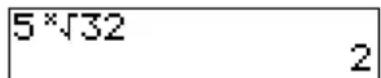 TEXAS INSTRUMENTS TI82 STATS - valeur▶Frac - 2