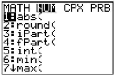 TEXAS INSTRUMENTS TI82 STATS - Quitter un menu sans choisir d'option - 1