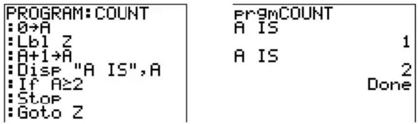 TEXAS INSTRUMENTS TI82 STATS - If - 1