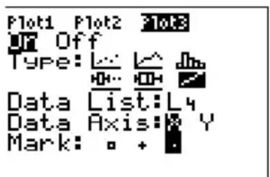 TEXAS INSTRUMENTS TI82 STATS - (xyLine) - 8