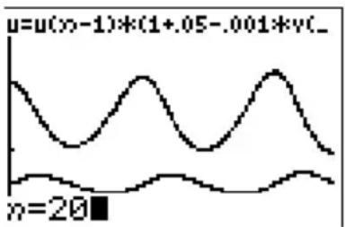 TEXAS INSTRUMENTS TI82 STATS - Exemple de convergence (suite) - 4