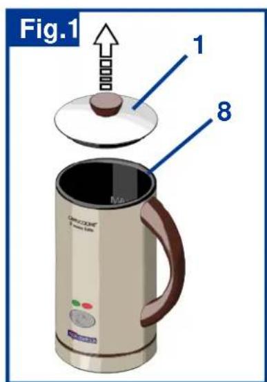 TERMOZETA CAPPUCCIONE IL CREMA LATTE 75306 - PREPARED THE HOT MILK FROTH - 1