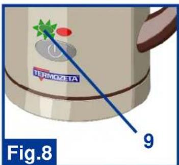 TERMOZETA CAPPUCCIONE IL CREMA LATTE 75306 - PREPARED THE COLD MILK FROTH - 6