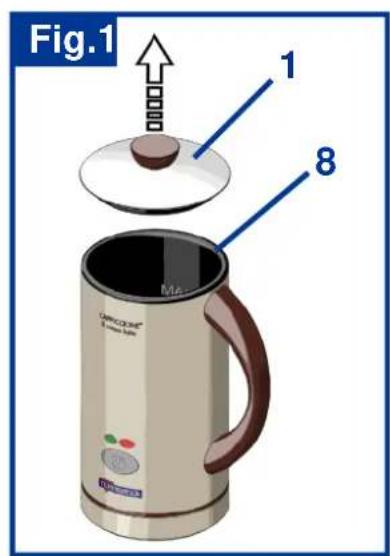 TERMOZETA CAPPUCCIONE IL CREMA LATTE 75306 - PREPARAZIONE CREMA DI LATTE CALDA - 1