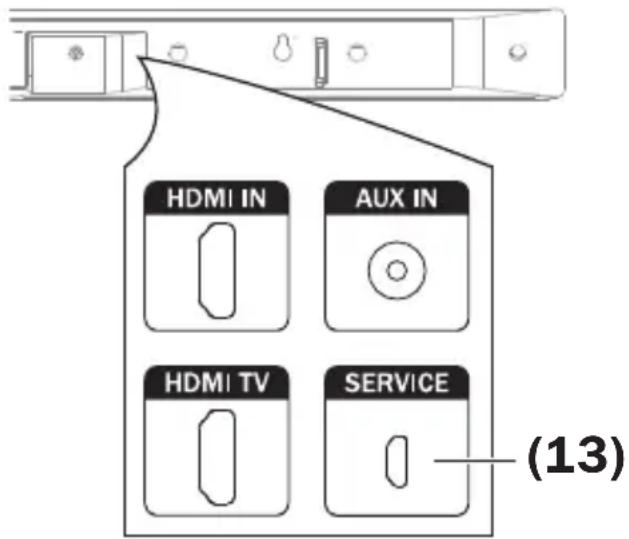 Teufel Cinebar 11 - Installer un nouveau logiciel - 1