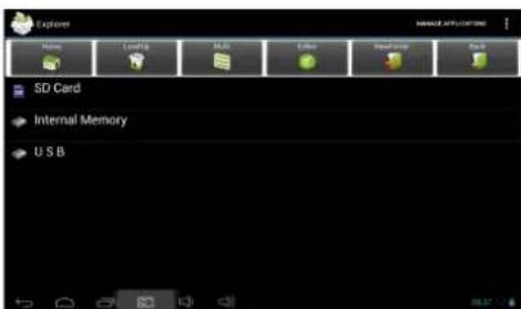 AudioSonic TL3491 - DATEI-BROWSER - 1