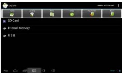 AudioSonic TL3491 - FILE BROWSER - 1