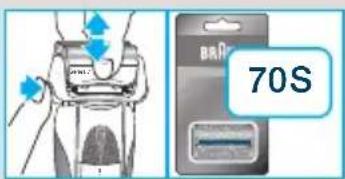 BRAUN Series 7 760cc4 - Remplacement de la cartouche de liquide nettoyant - 8
