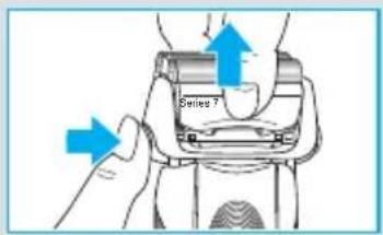 BRAUN Series 7 760cc4 - Sostituzione del systemadi rasatura / reset - 1