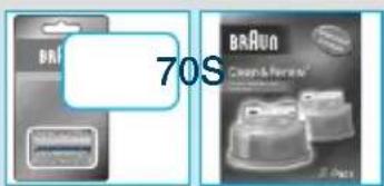 BRAUN Series 7 760cc4 - Vervangen van de reingingscartridge - 9