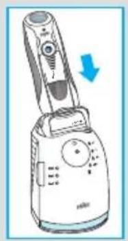 BRAUN Series 7 760cc4 - Instalacao do aparecido de limpeza Clean&amp;Renew - 5