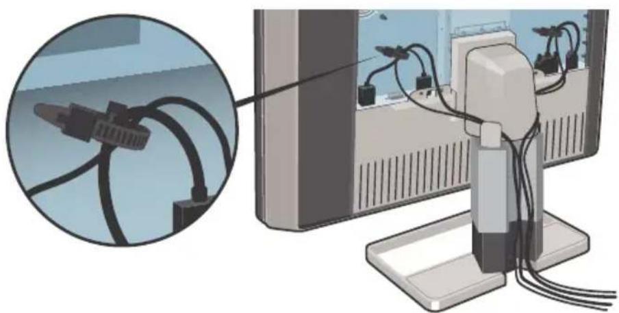 Barco MDCC6230 - Acheminement des câbles - 2
