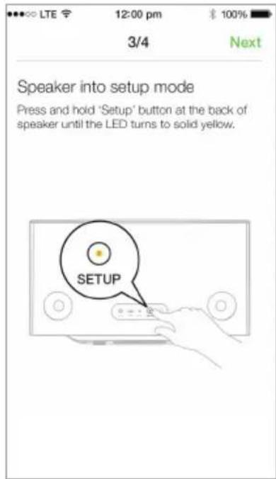 PHILIPS Multiroom SW750M - Option 1: configuration au moyen d'un appareil iOS - 1