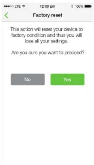 PHILIPS Multiroom SW750M - Restauration des paramètres par défaut - 2