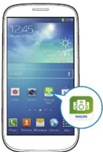 PHILIPS Multiroom SW750M - Téléchargement de l'application SpeakerSet Multiroom Manager sur votre appareil iOS ou Android - 2