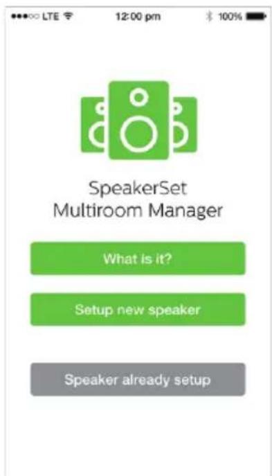PHILIPS Multiroom SW750M - Téléchargement de l'application SpeakerSet Multiroom Manager sur votre appareil iOS ou Android - 3