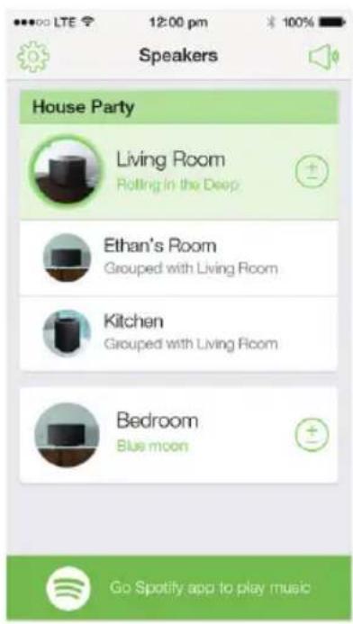 PHILIPS Multiroom SW750M - Écoute de musique diffusée vers le groupe d'enceintes - 2