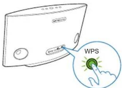 PHILIPS Multiroom SW750M - Option 3: configuration directe de la connexion sans fil à un routeur WPS - 2