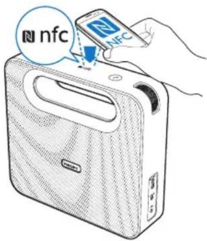 PHILIPS BT5880 - Option 1 : connexion d'un périphérique par NFC - 1