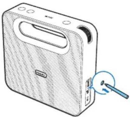 PHILIPS BT5880 - Réinitialisation de l'enceinte - 1