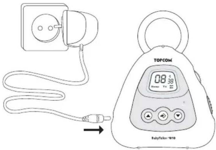 TOPCOM Babytalker 1010 - Met de netadapter - 1
