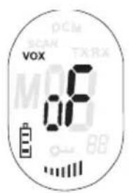 TOPCOM Babytalker 1010 - Volba funkce VOX - 1