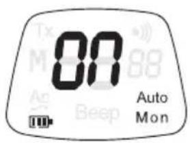 TOPCOM Babytalker 1010 - Włączanie/wyłączanie automatycznego monitorowania. - 1