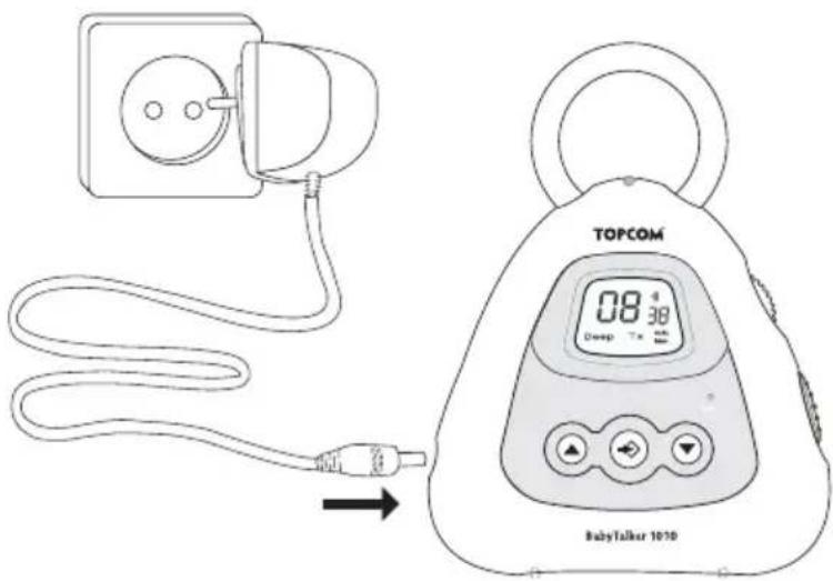 TOPCOM Babytalker 1010 - Detská jednotka - 1