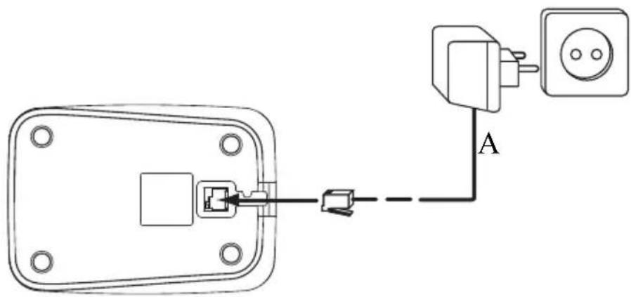 TOPCOM Butler E400 - Şarj cihazını takma - 1
